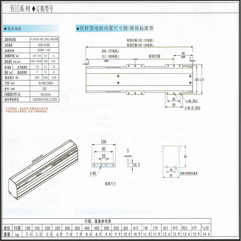 13-95-1絲桿型電機(jī)內(nèi)置